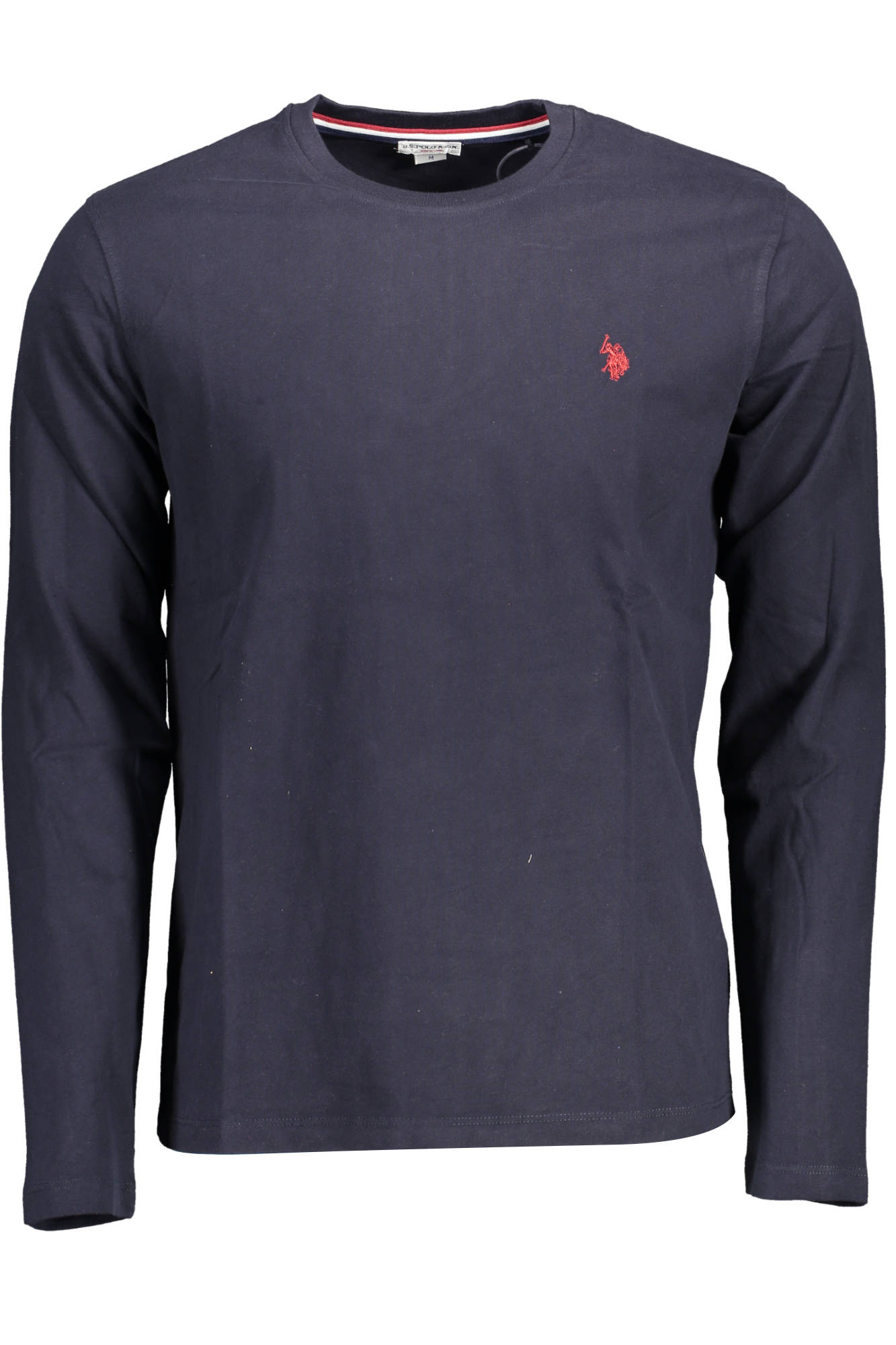 US POLO T-SHIRT LONG SLEEVE MAN BLUE