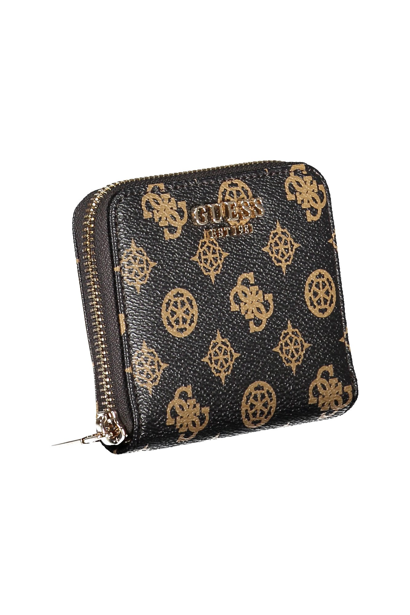 GUESS JEANS WOMEN'S WALLET BROWN