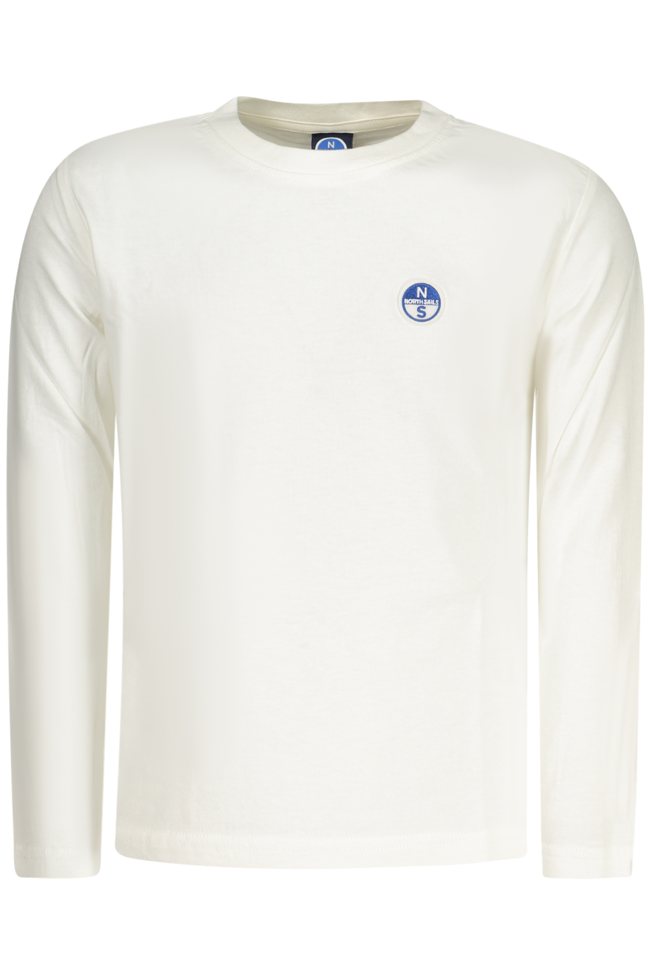 NORTH SAILS LONG-SLEEVED T-SHIRT FOR KIDS, WHITE