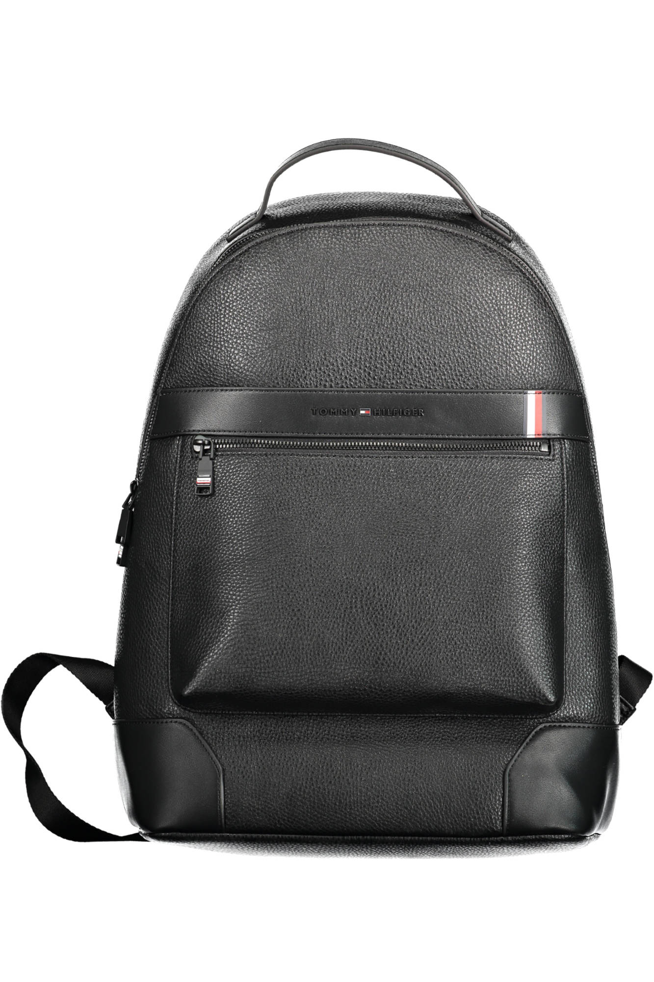 TOMMY HILFIGER MEN&#039;S BLACK BACKPACK