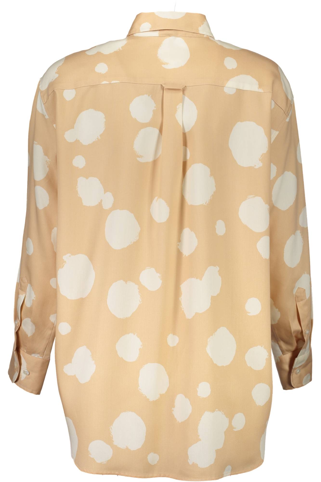 GANT WOMEN&#039;S LONG SLEEVE BEIGE SHIRT