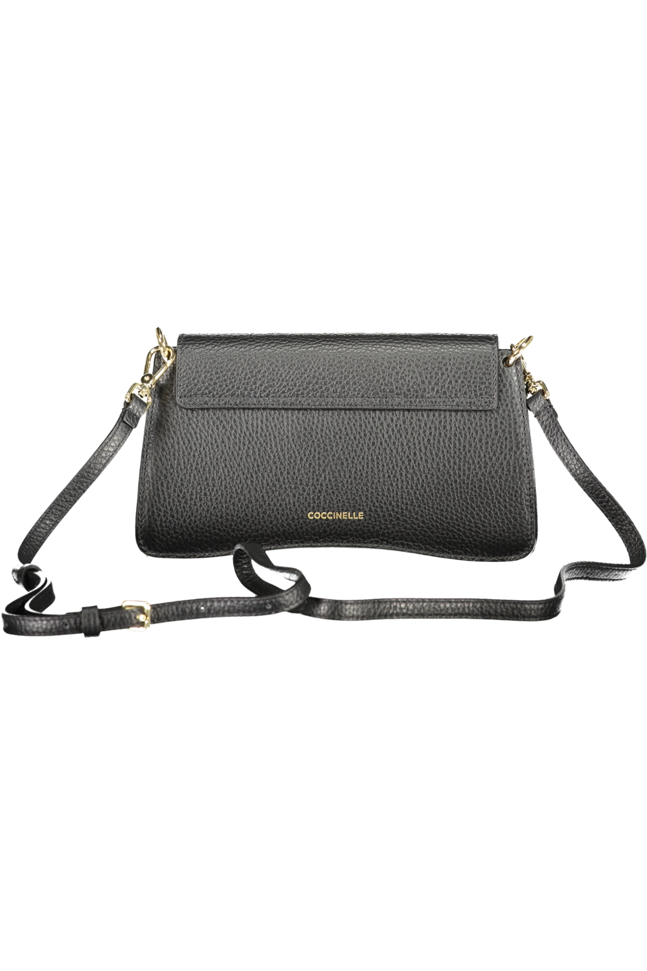 Geantă de mână din piele neagră