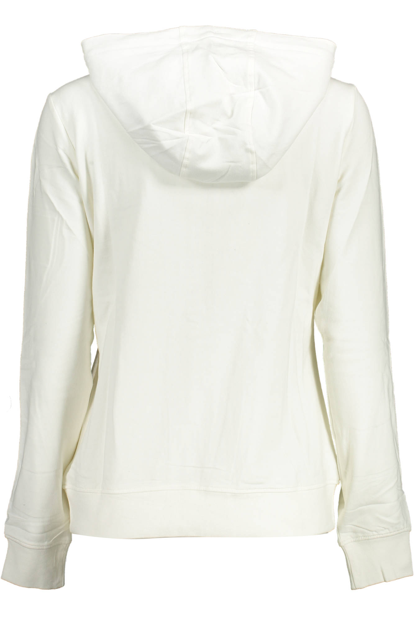 US POLO SWEATSHIRT WITH ZIP WOMAN WHITE