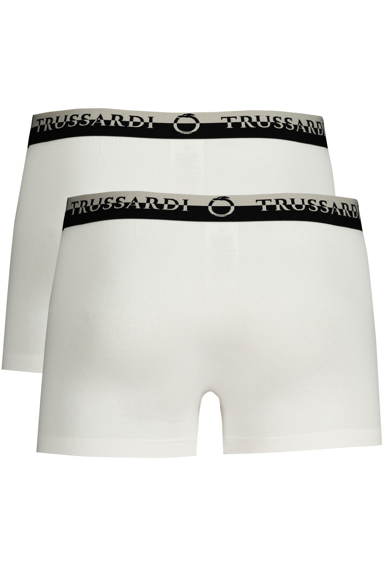 TRUSSARDI MEN'S WHITE BOXER