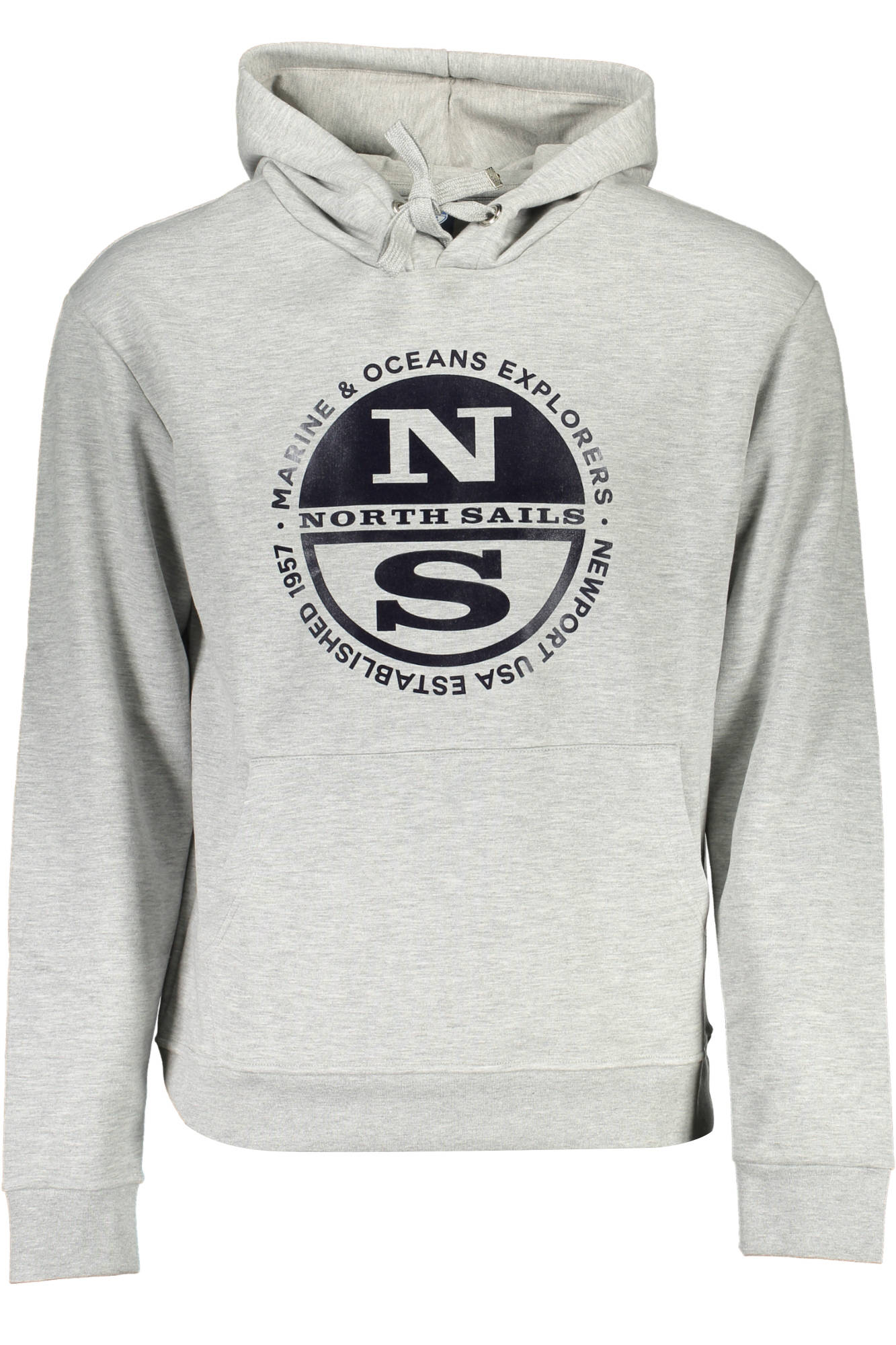 NORTH SAILS SWEATSHIRT WITHOUT ZIP MAN GRAY