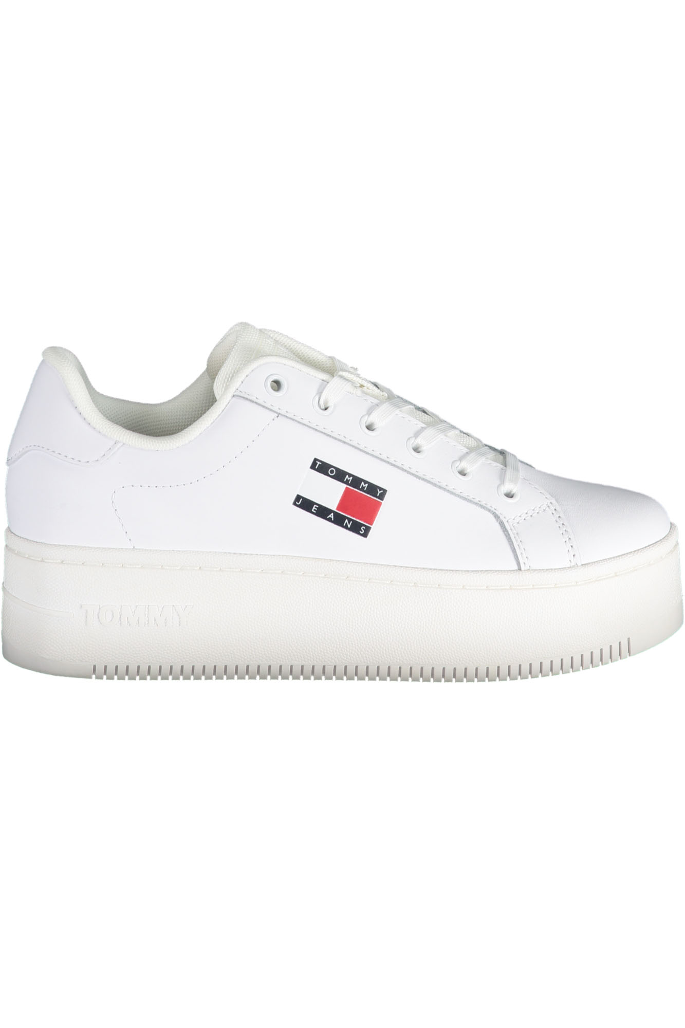 TOMMY HILFIGER WHITE WOMENS SPORTS SHOES