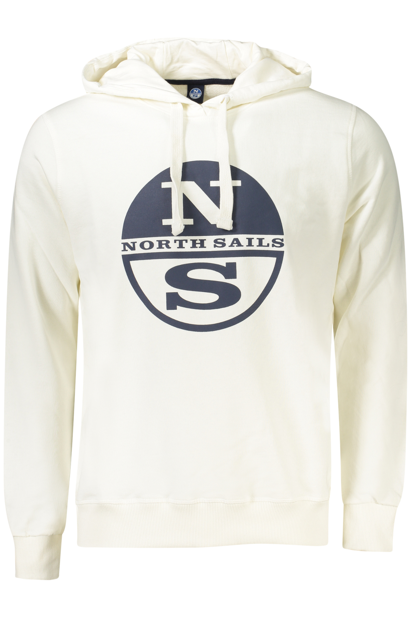 NORTH SAILS MENS ZIP-UP SWEATSHIRT WHITE