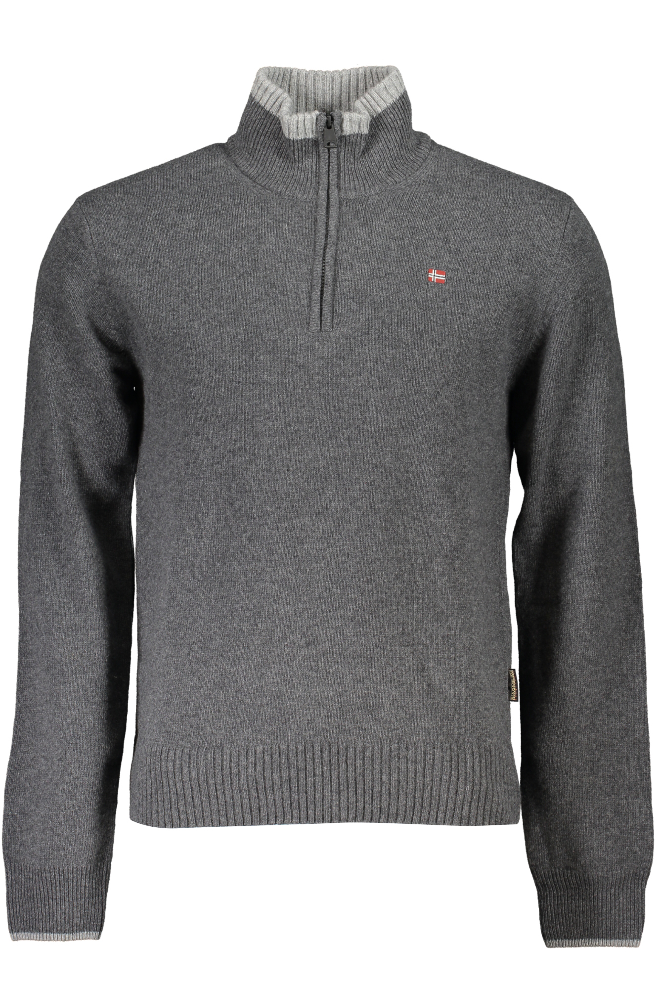 NAPAPIJRI MEN&#039;S GRAY SWEATER
