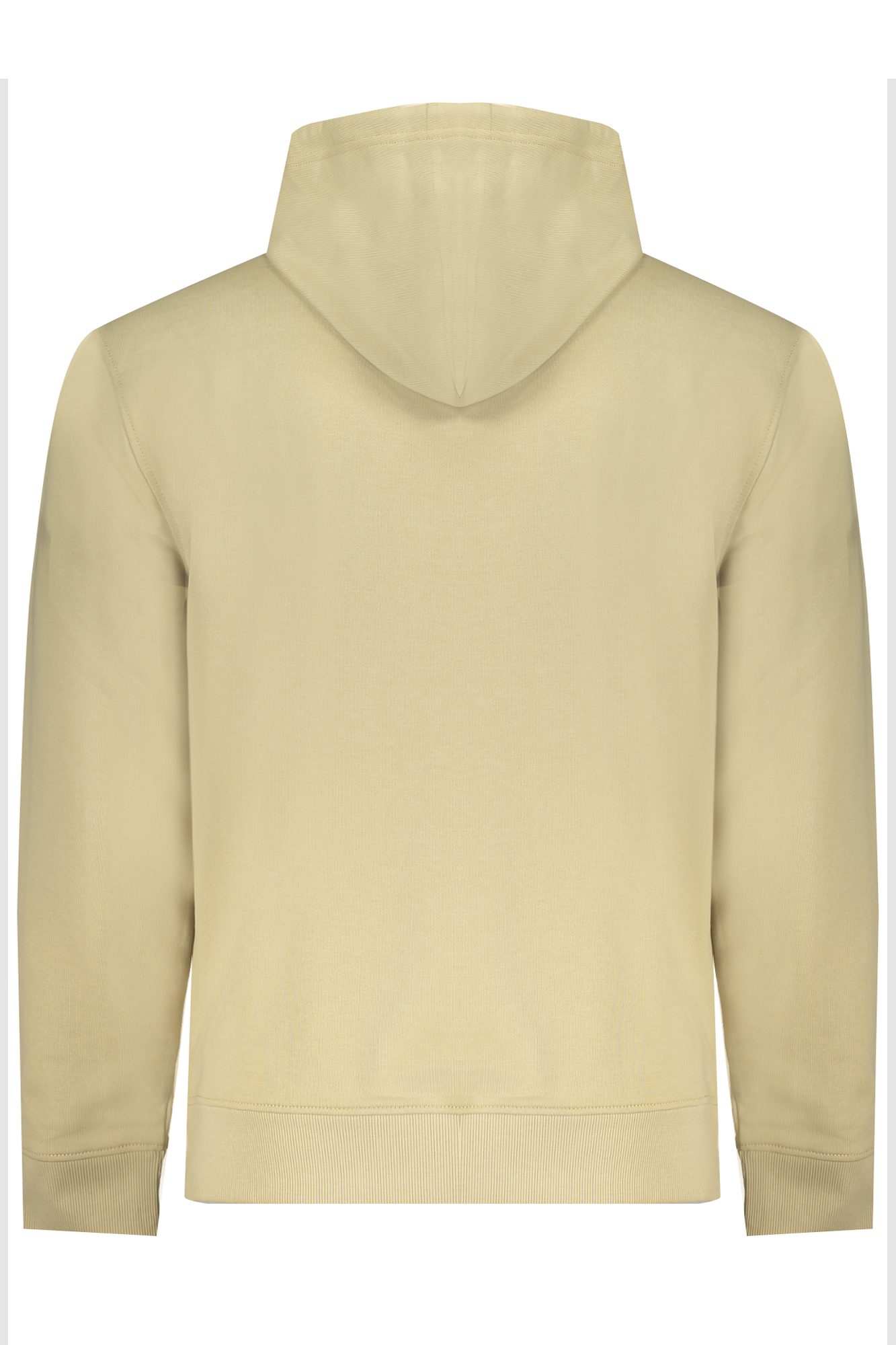 CALVIN KLEIN MEN'S BEIGE ZIPLESS SWEATSHIRT
