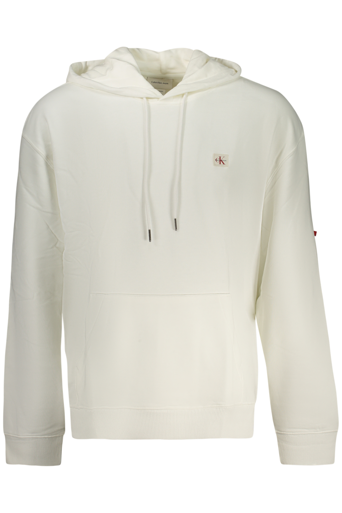 CALVIN KLEIN MEN'S ZIP-UP SWEATSHIRT WHITE