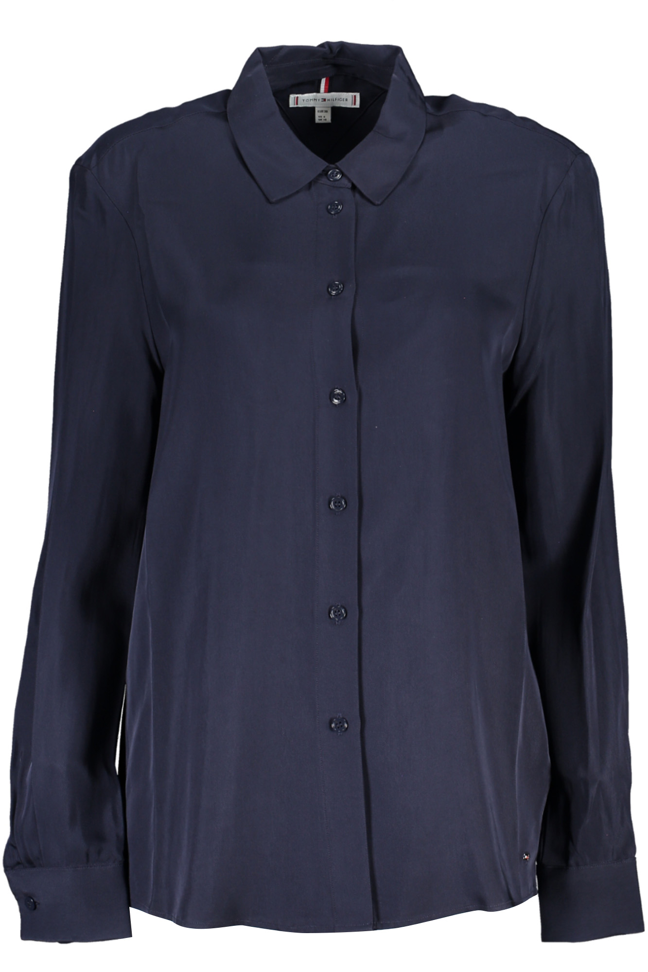 TOMMY HILFIGER WOMEN'S LONG SLEEVE SHIRT BLUE