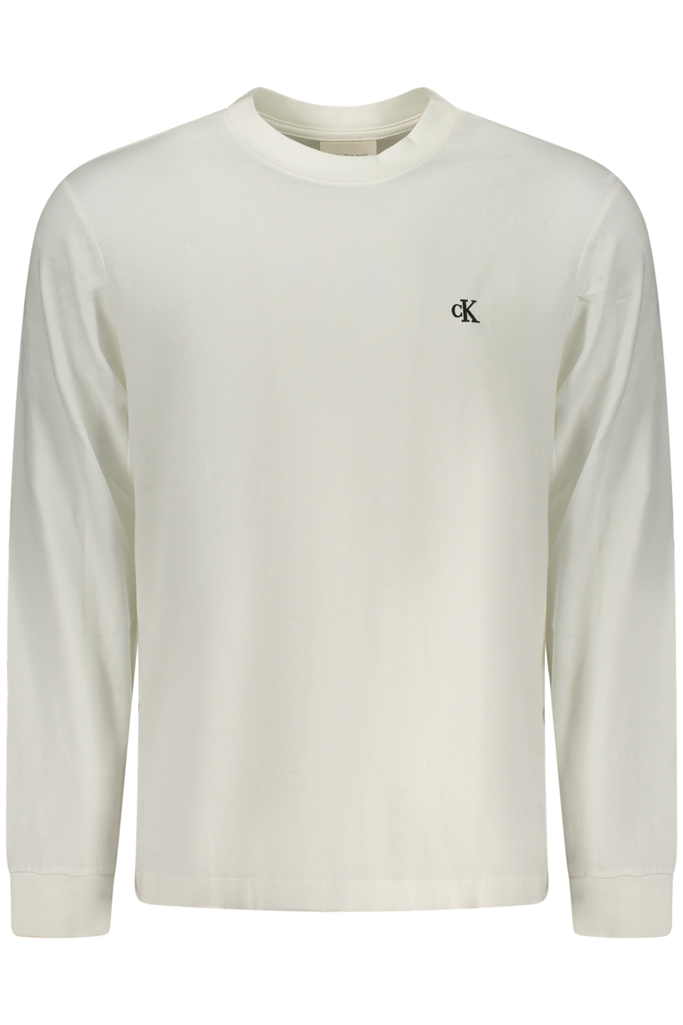 CALVIN KLEIN MEN'S LONG-SLEEVE T-SHIRT WHITE