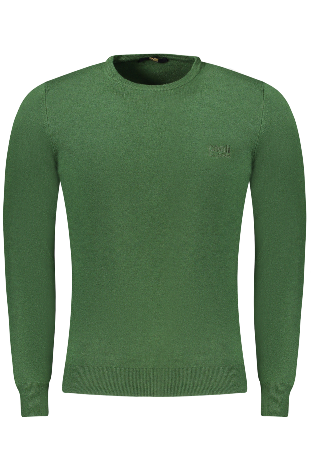 CAVALLI CLASS GREEN MEN&#039;S SWEATER
