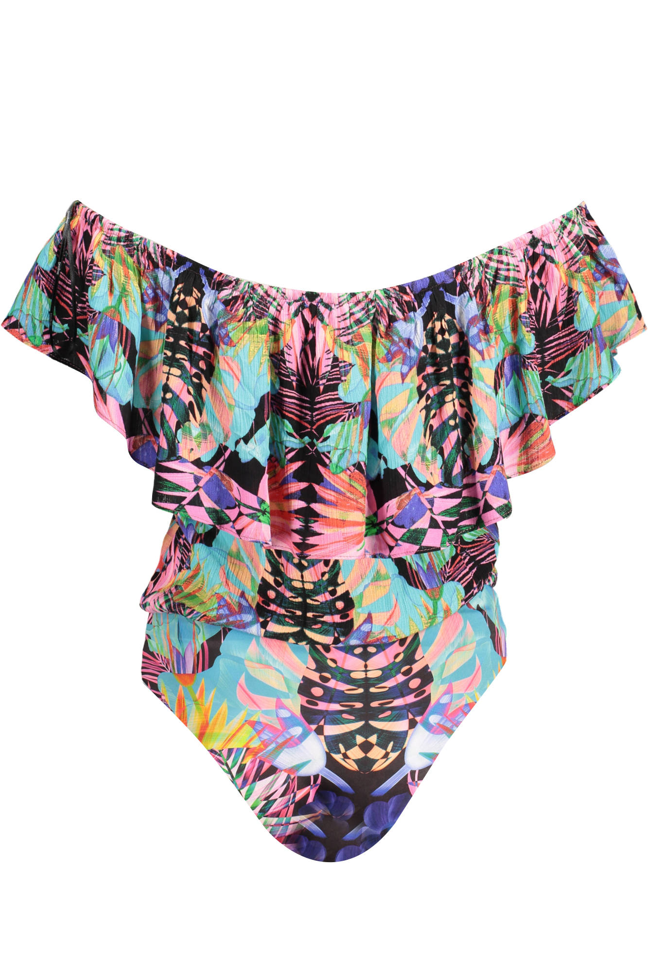 DESIGUAL BODY WITHOUT SLEEVES WOMAN BLACK