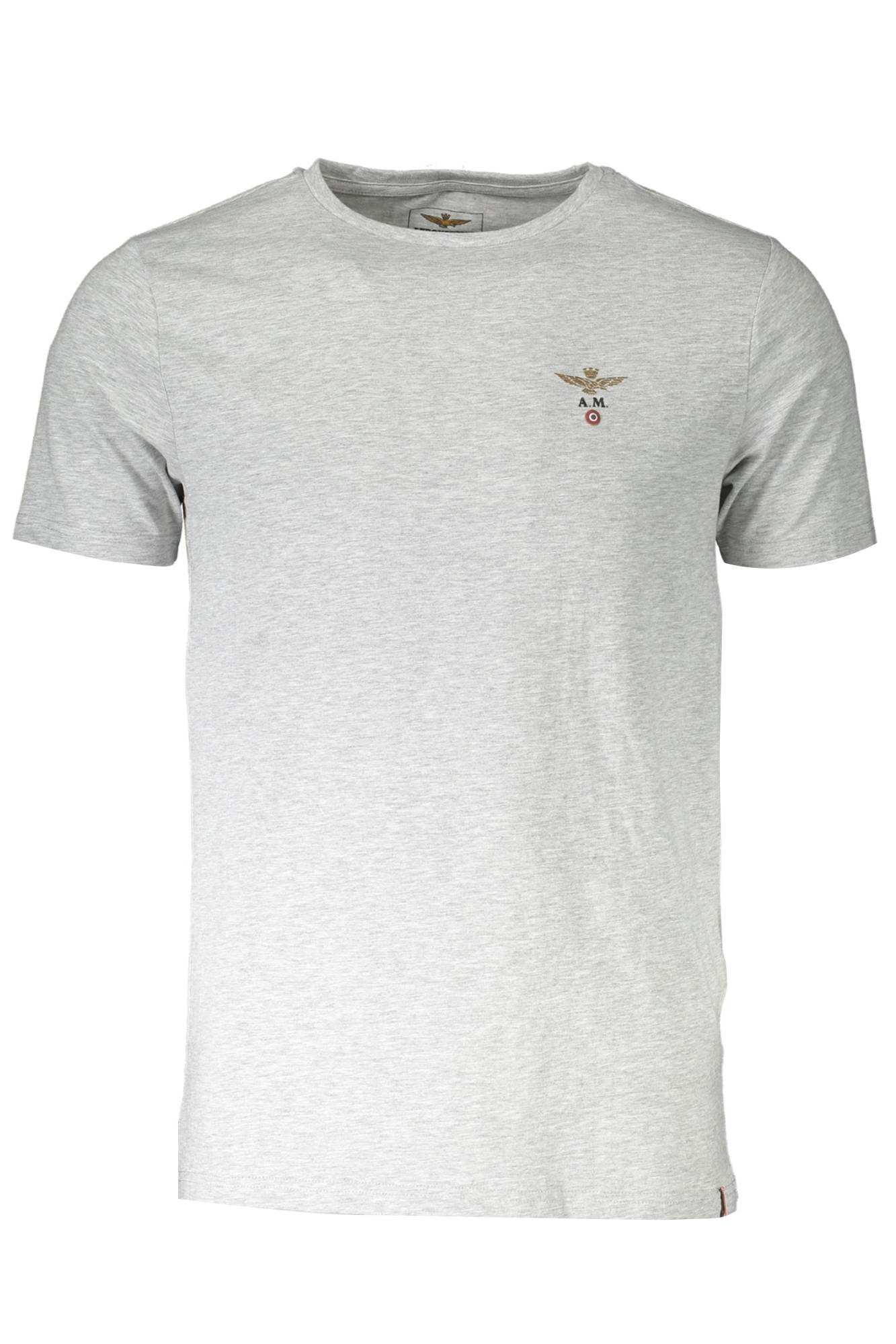 AERONAUTICA MILITARE GRAY MAN EXTERNAL T-SHIRT