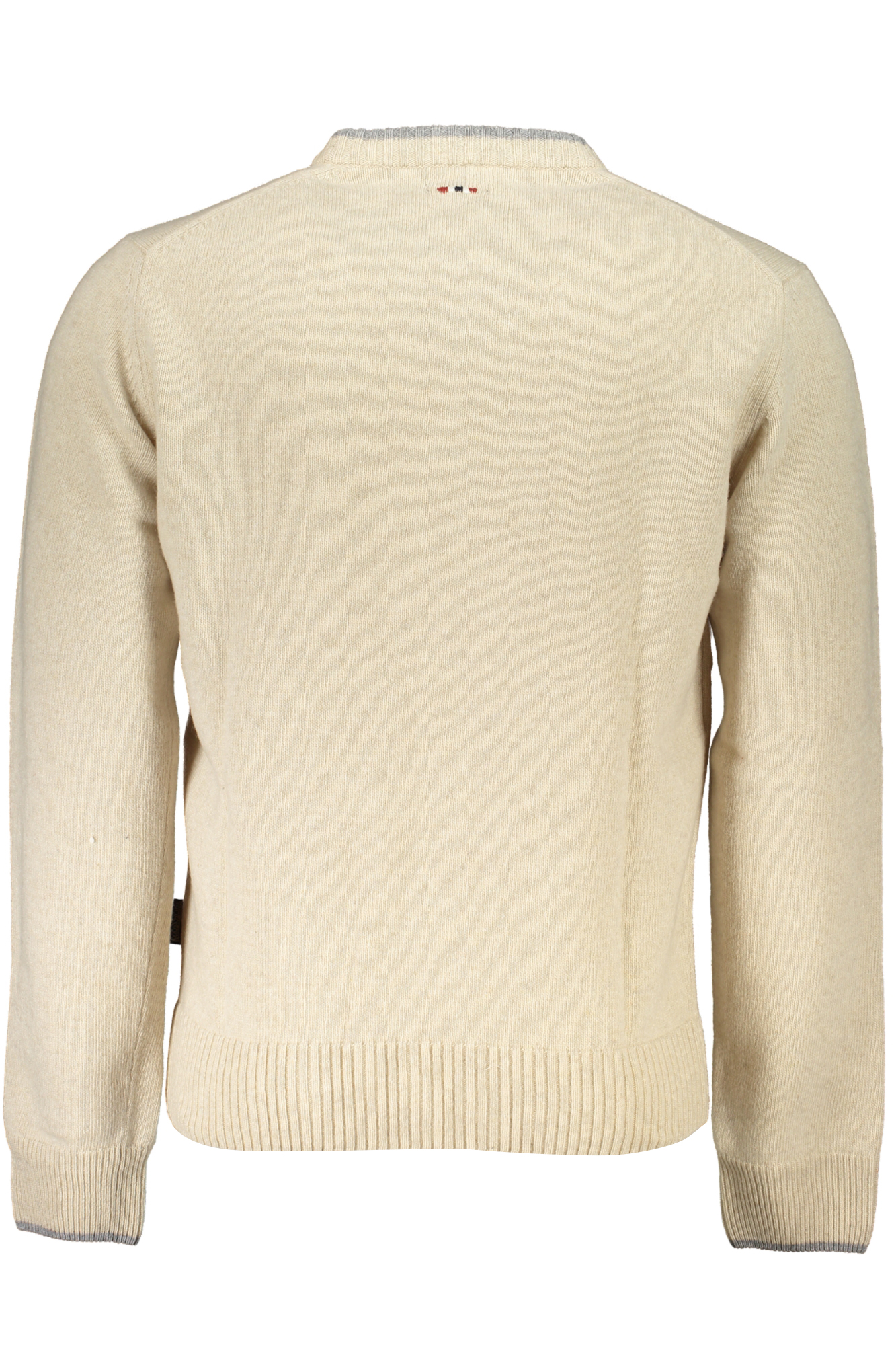 NAPAPIJRI MEN'S BEIGE SWEATER