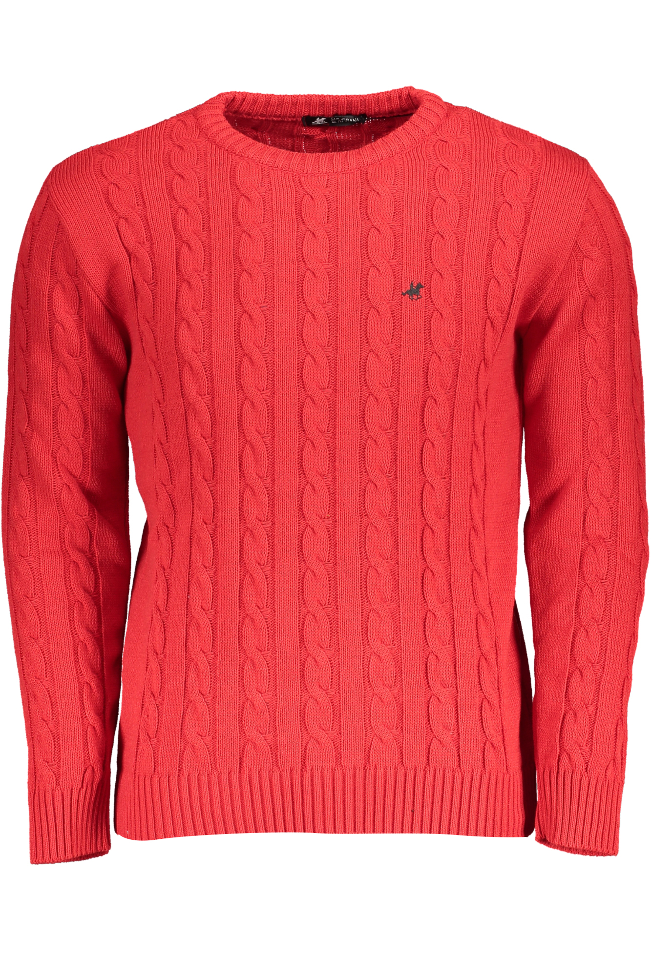 US GRAND POLO MEN'S RED SWEATER