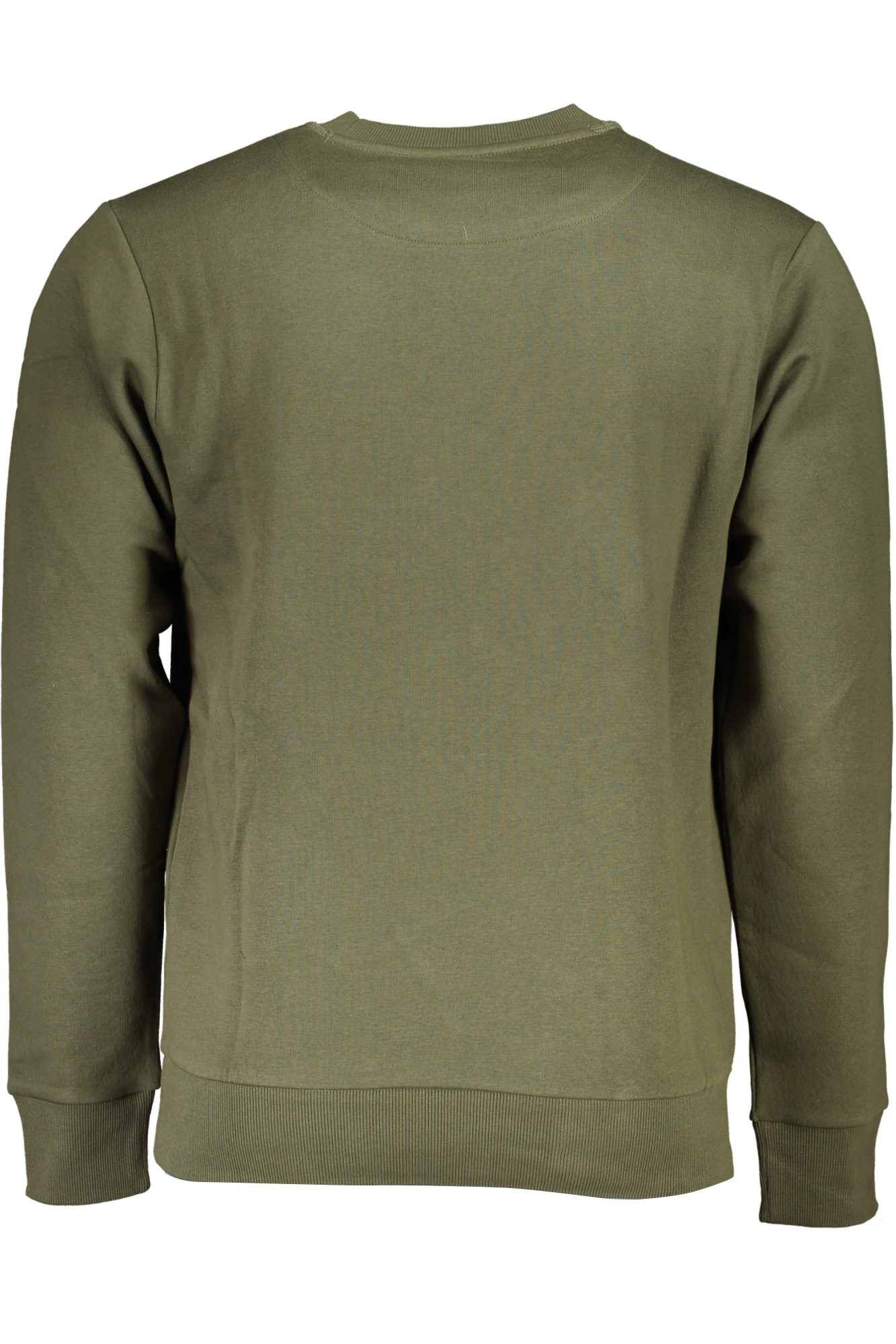 US GRAND POLO MEN&#039;S GREEN ZIPLESS SWEATSHIRT