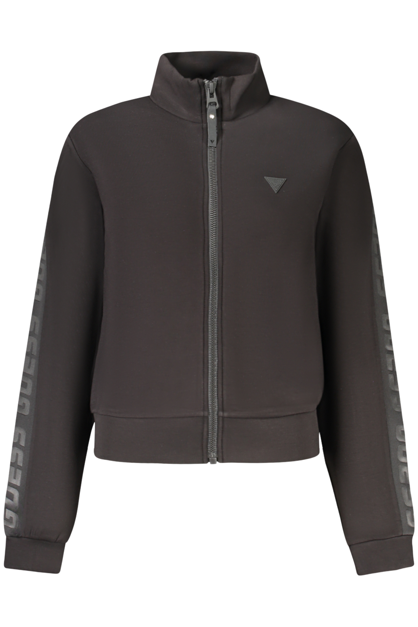 Black Women's Zipper Sweatshirt Guess New Allie - Women