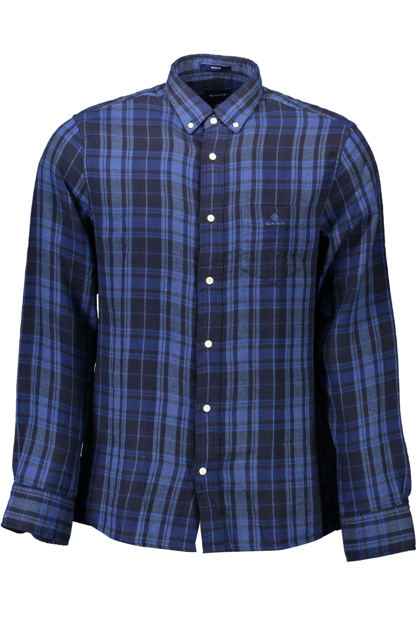 GANT MEN&#039;S BLUE LONG SLEEVE SHIRT