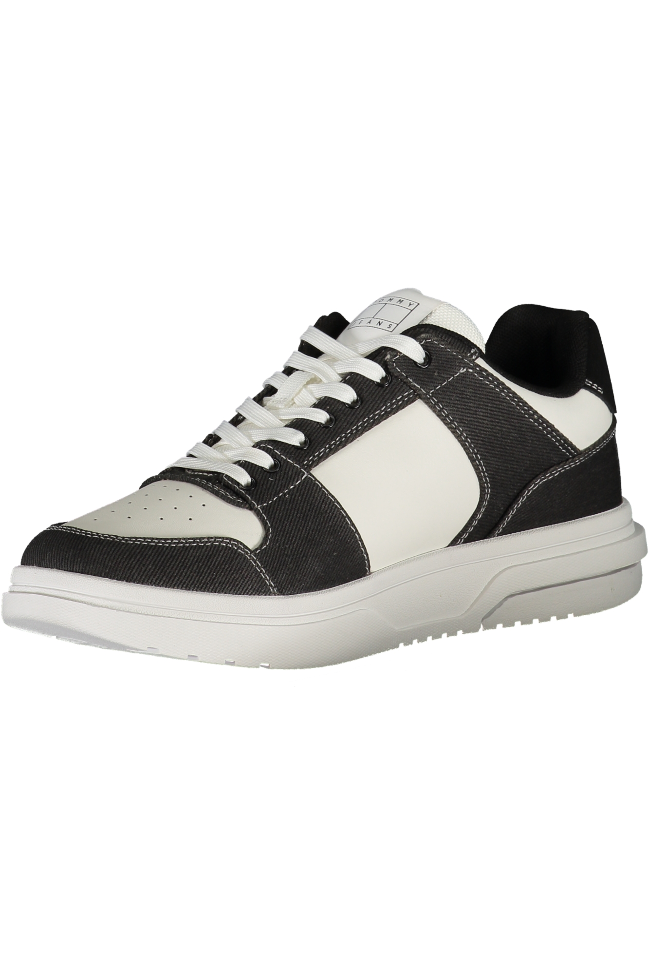 TOMMY HILFIGER BLACK MEN'S SPORTS SHOES