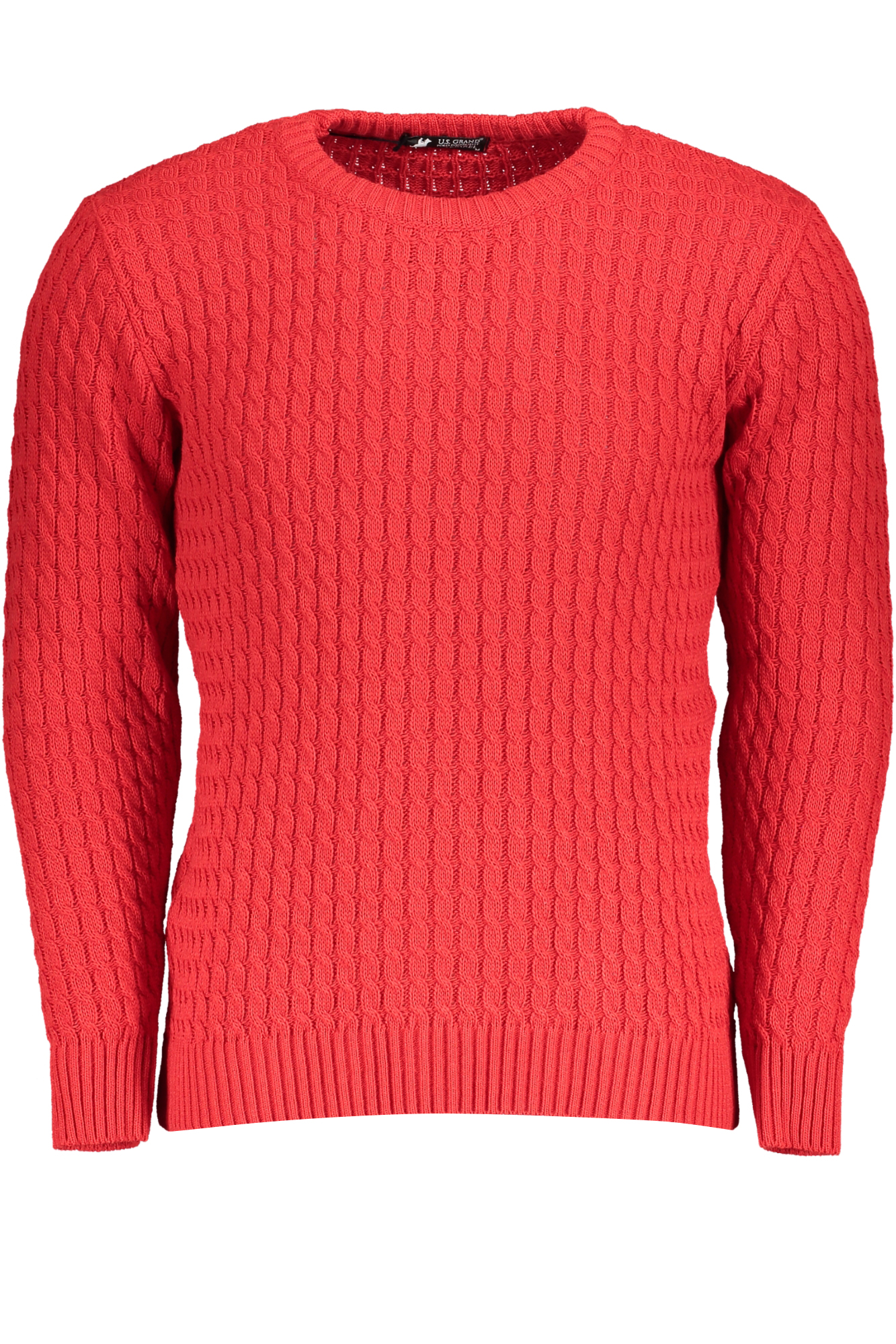 US GRAND POLO MEN&#039;S RED SWEATER