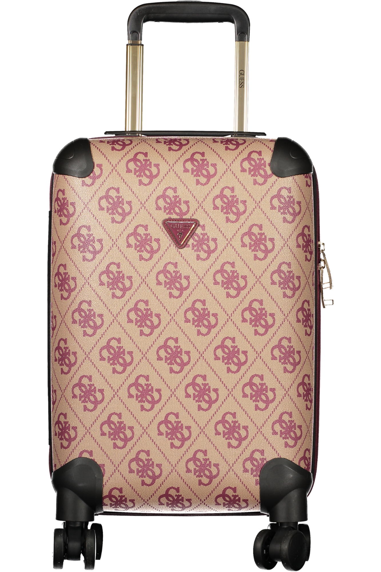 GUESS JEANS malý fialový kufor