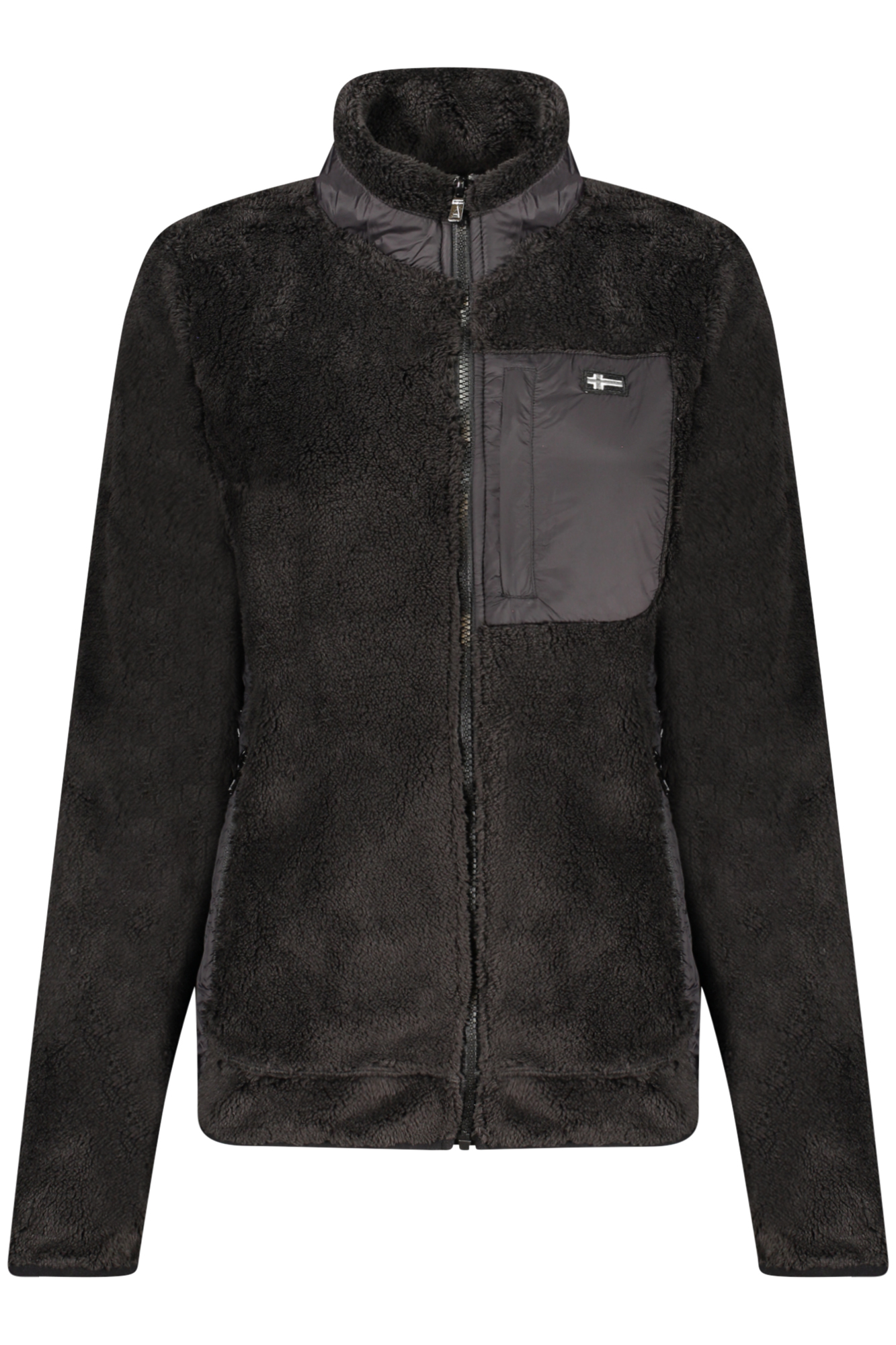 NORWAY 1963 WOMEN'S BLACK ZIP-UP SWEATSHIRT