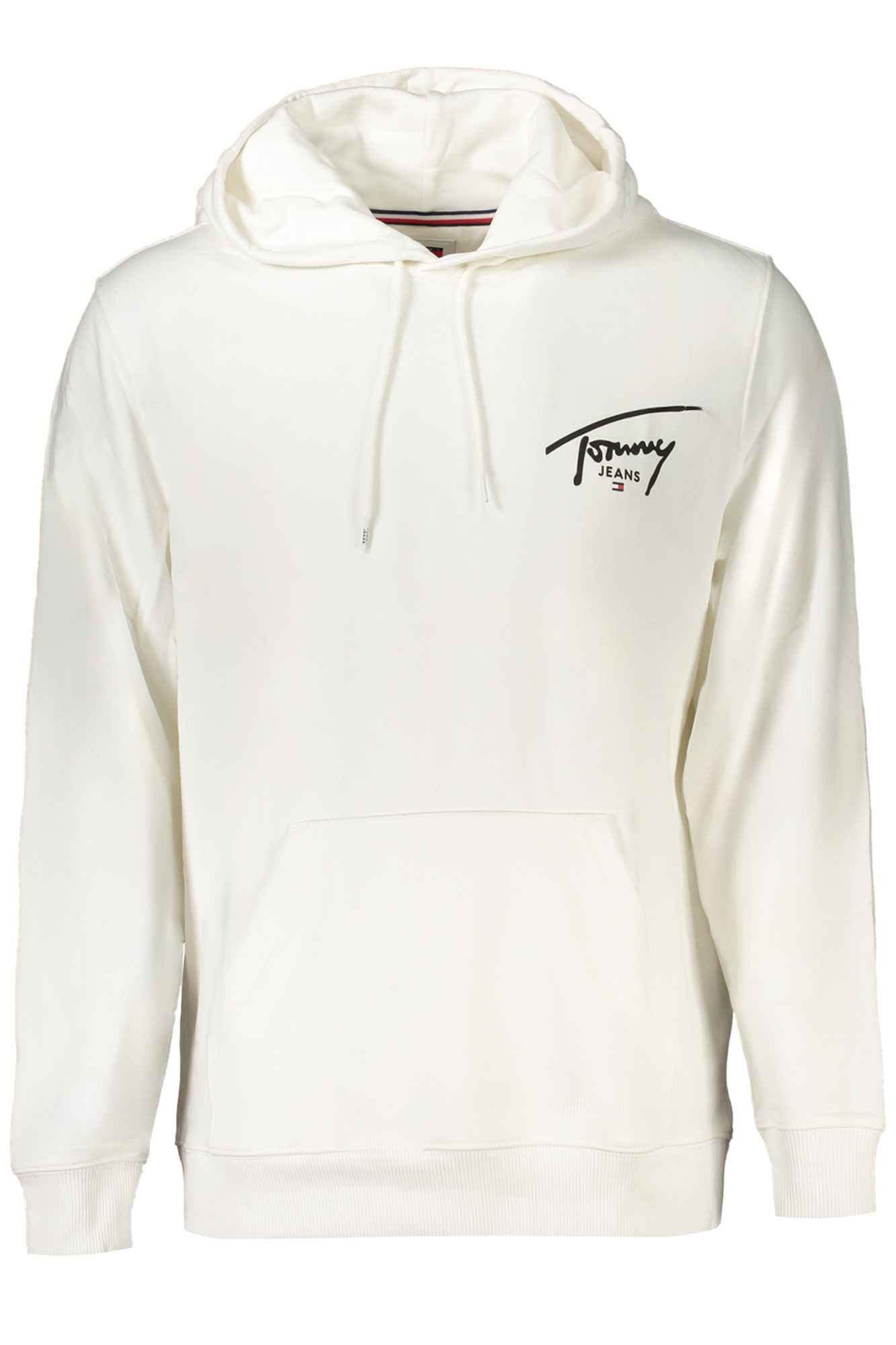 TOMMY HILFIGER MEN&#039;S ZIP-UP SWEATSHIRT WHITE