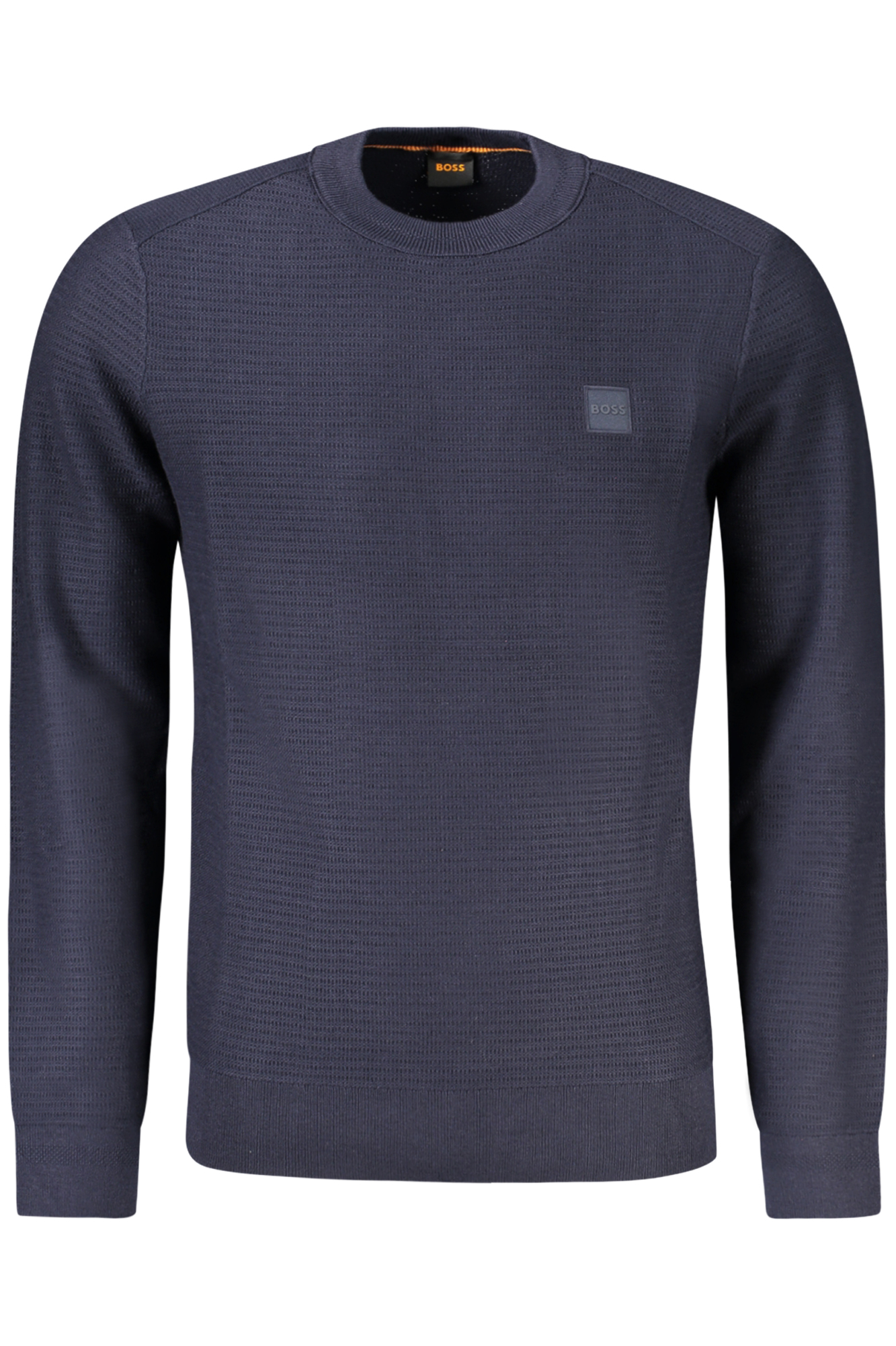 HUGO BOSS MENS SWEATER BLUE