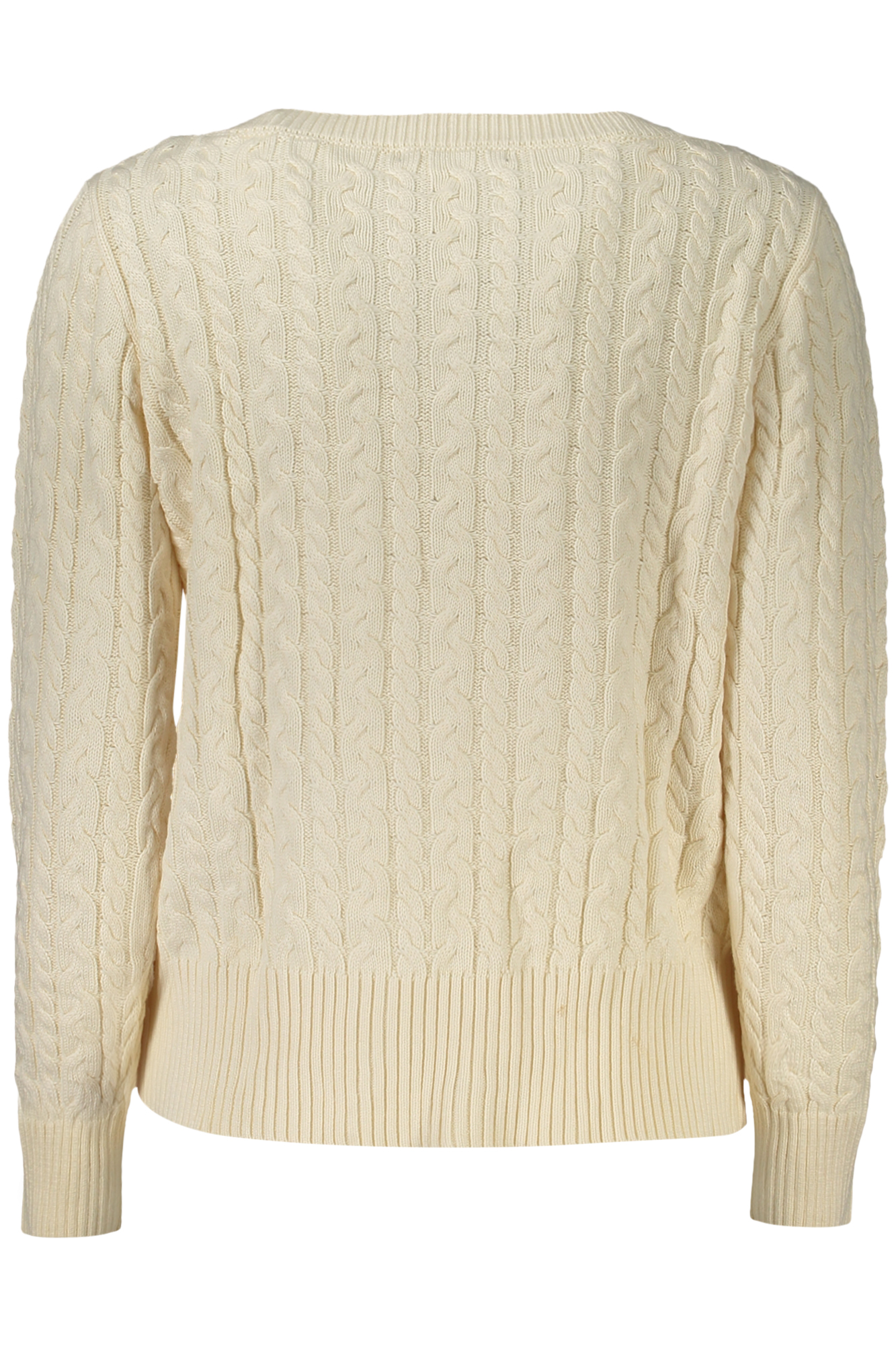 GUESS JEANS WOMEN'S WHITE SWEATER