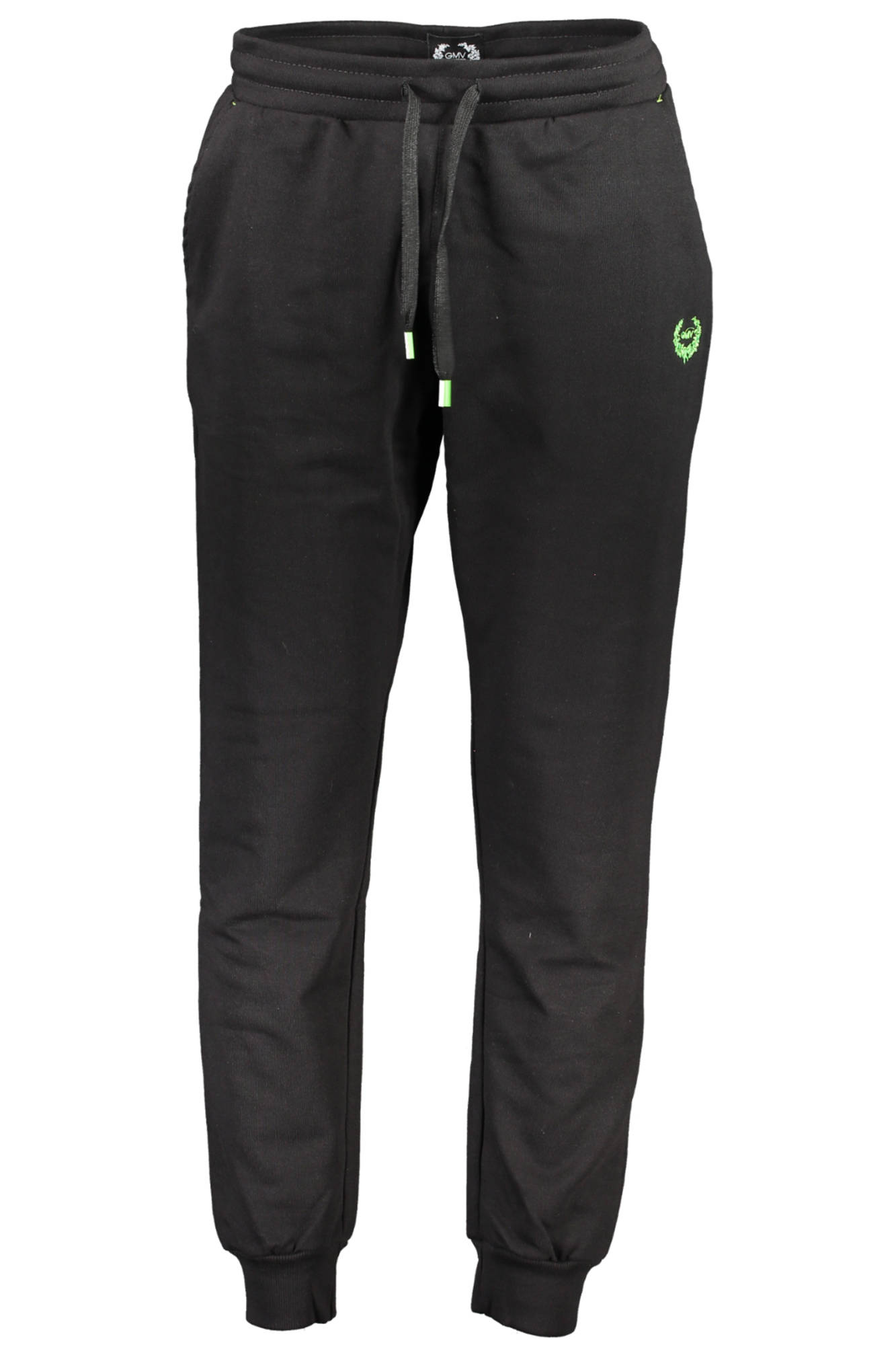 GIAN MARCO VENTURI BLACK MEN'S PANTS