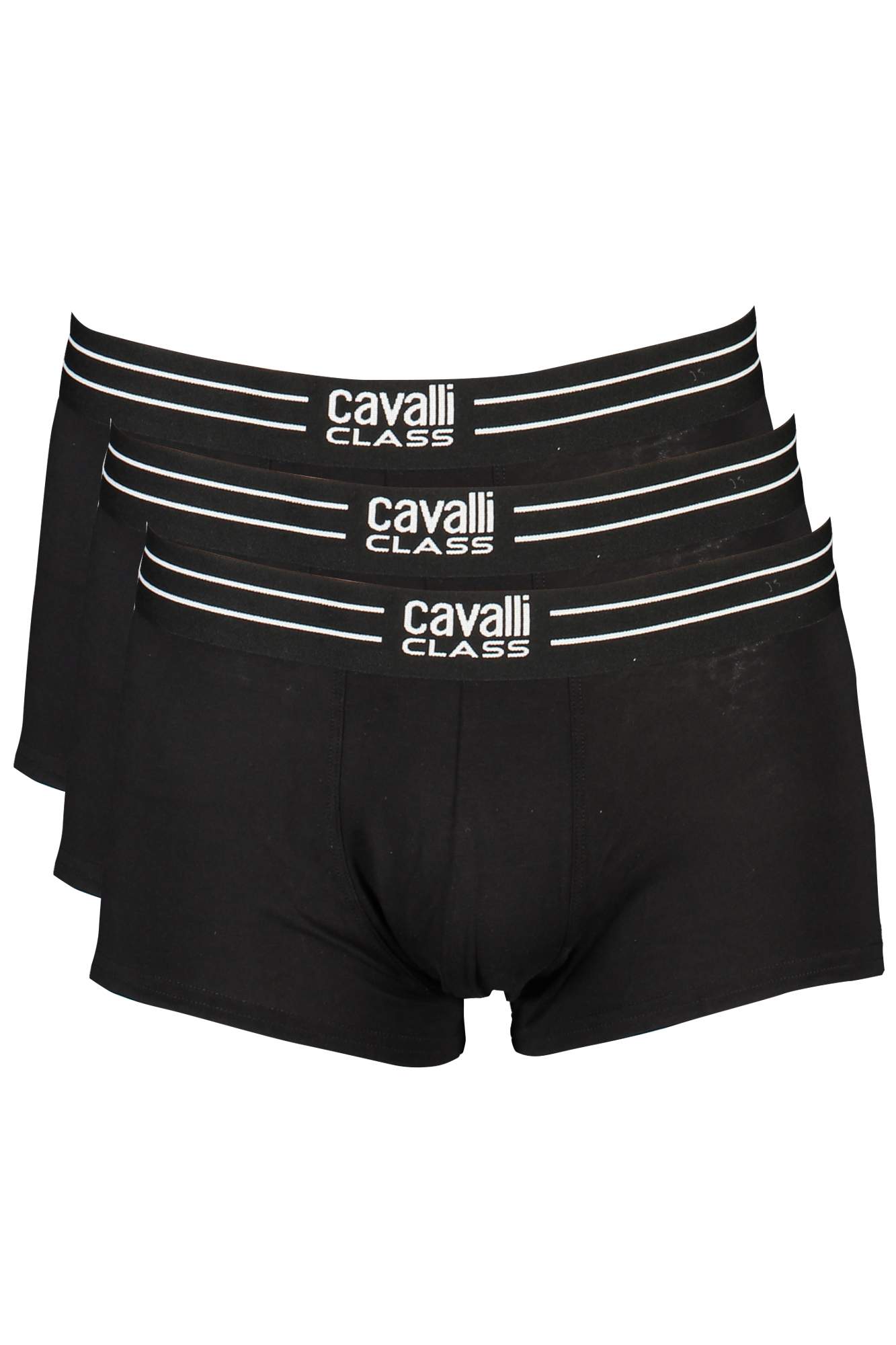 CAVALLI CLASS MEN&#39;S BLACK BOXER