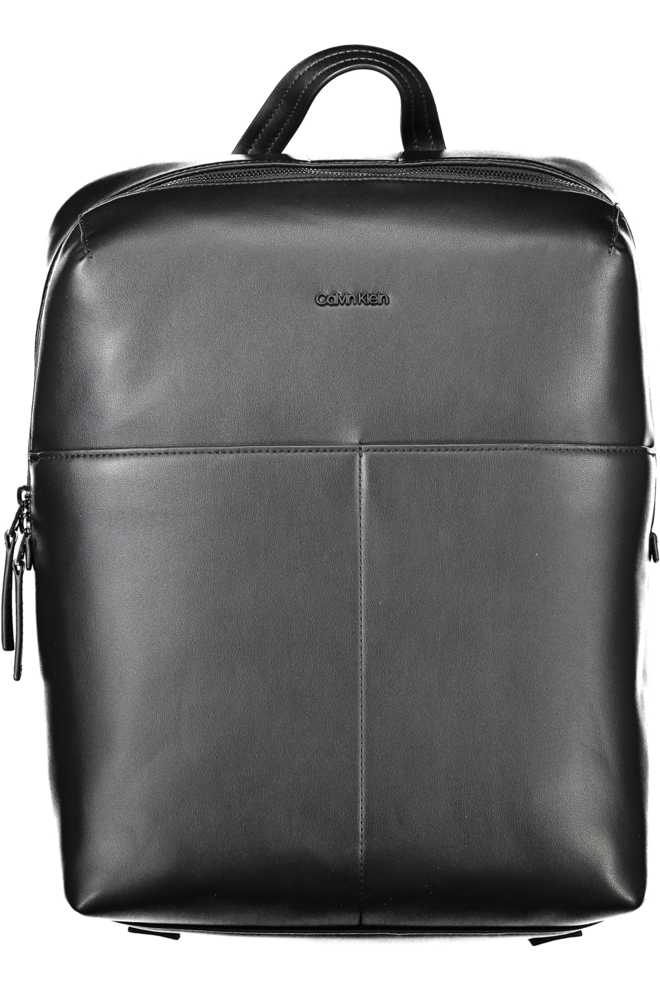 Calvin Klein Black Men&#039;s Backpack CLEAN ESSENTIAL SQUARED BP