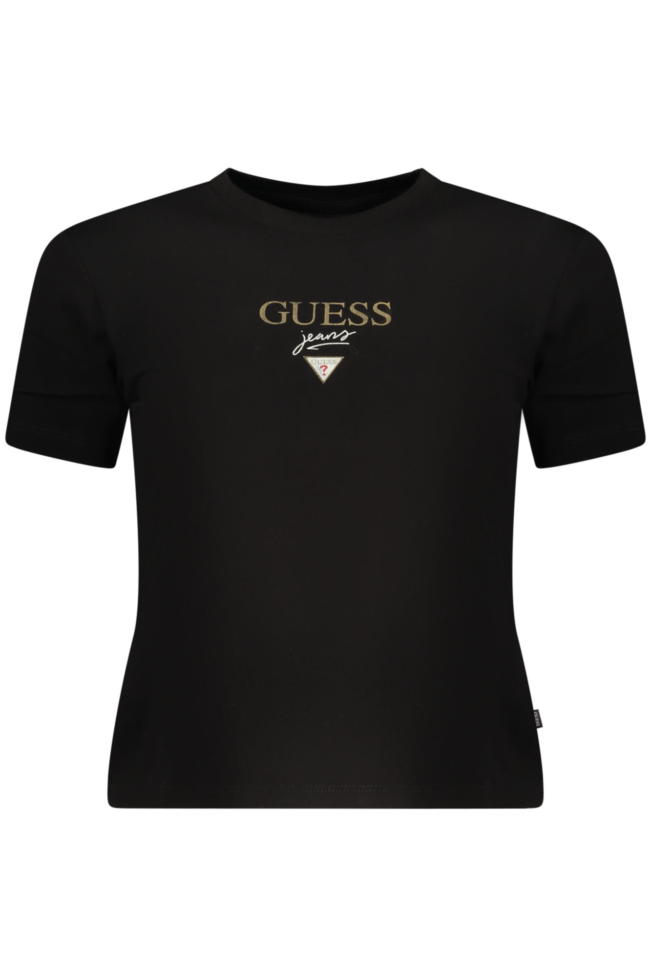 Черна тениска GUESS