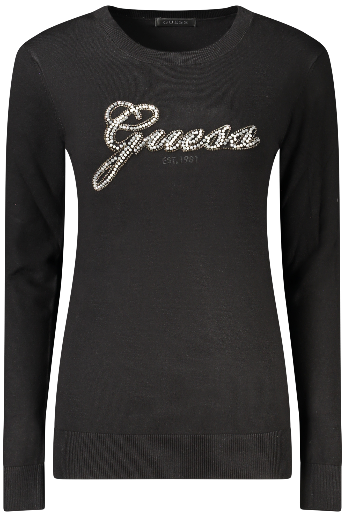Černé triko Guess Jeans