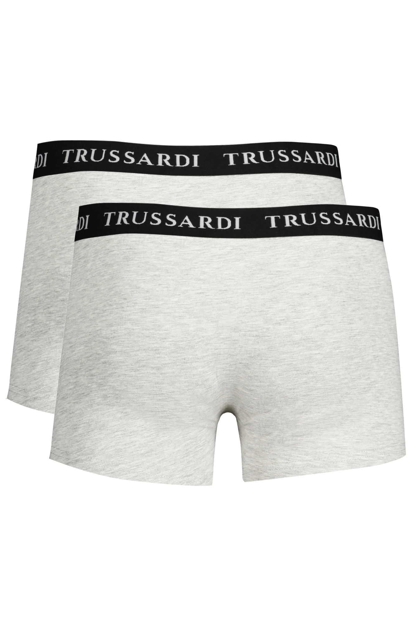 Pantaloni scurți boxer gri pentru bărbați Trussardi