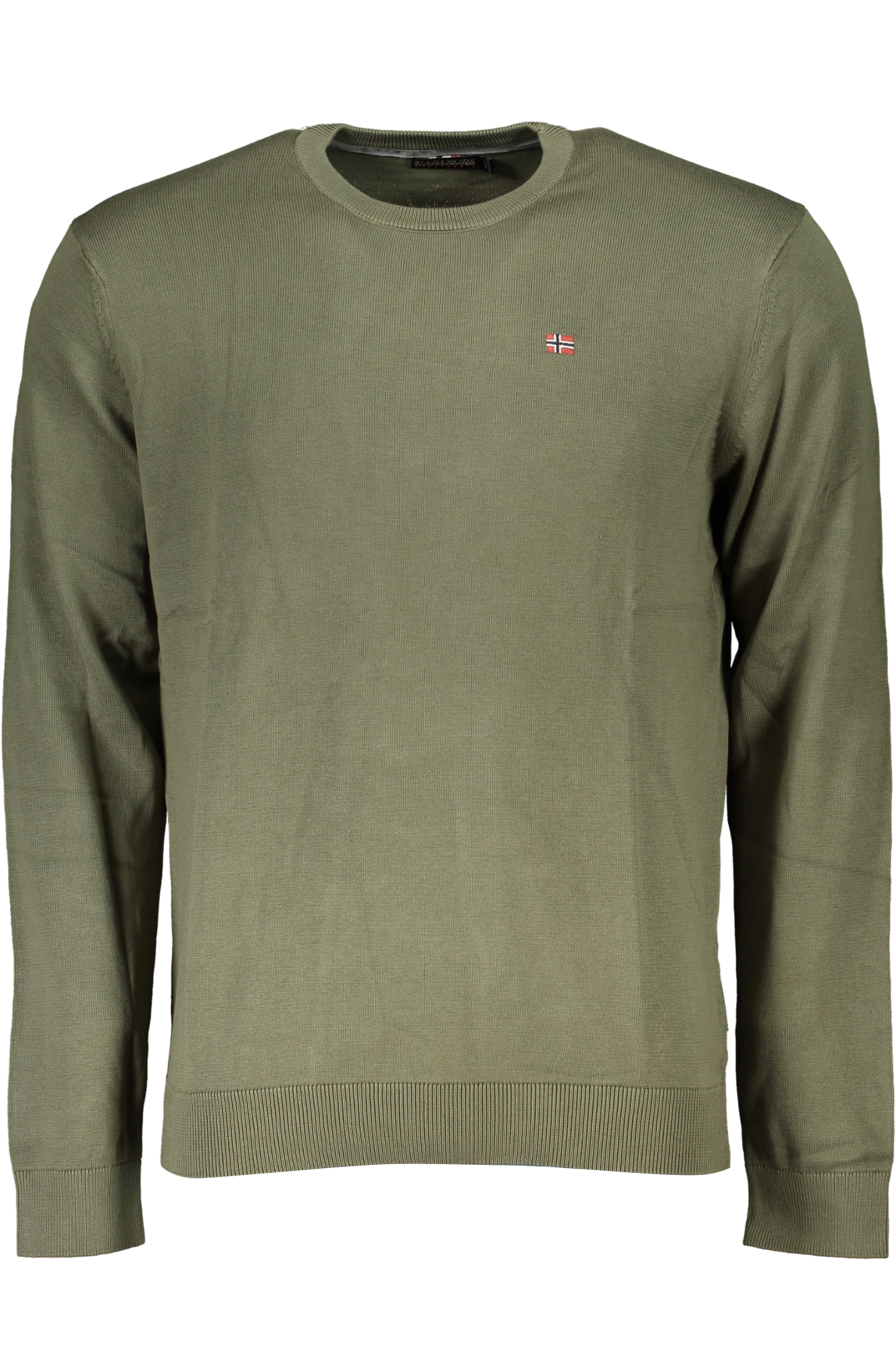 NAPAPIJRI GREEN MENS SWEATER