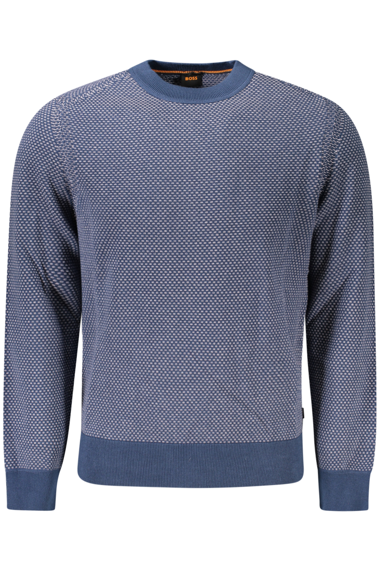 HUGO BOSS MENS SWEATER BLUE