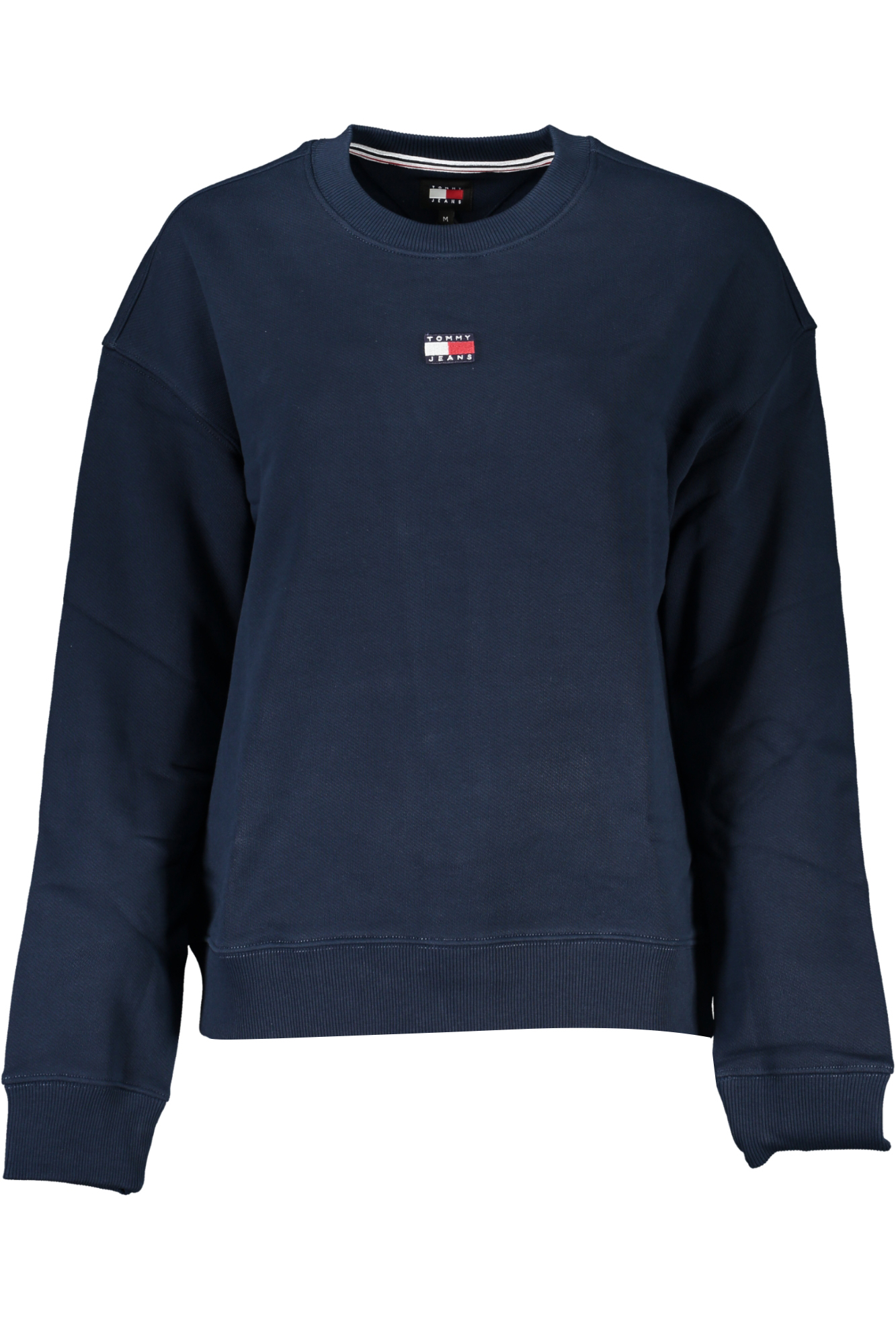 TOMMY HILFIGER WOMEN'S BLUE ZIPLESS SWEATSHIRT