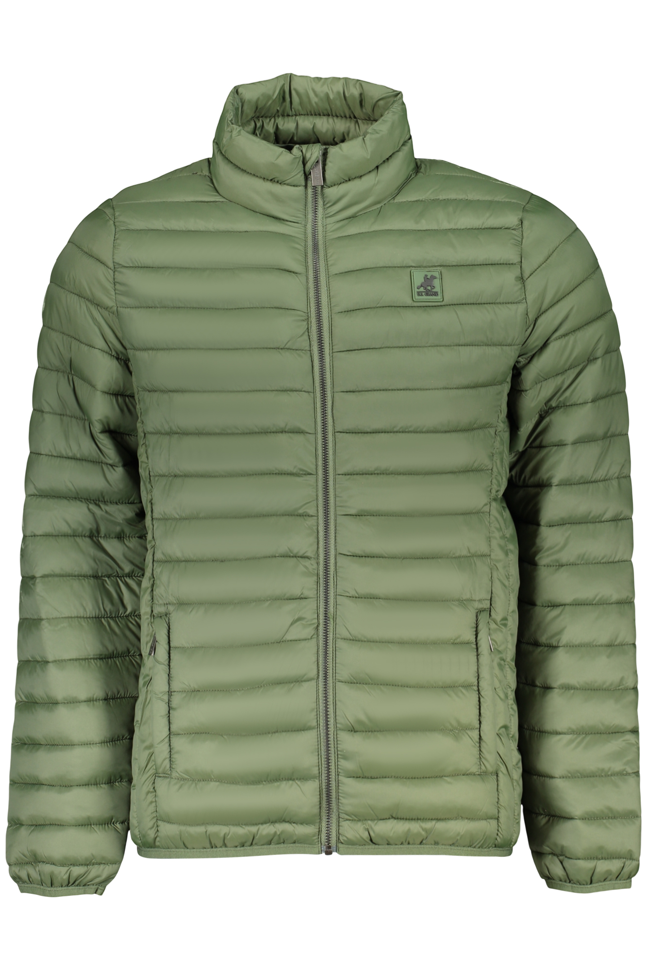 Зелено мъжко зимно яке