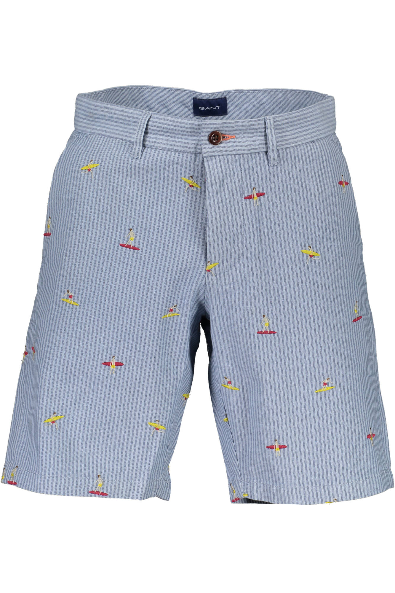 GANT BLUE MEN'S BERMUDA TROUSERS