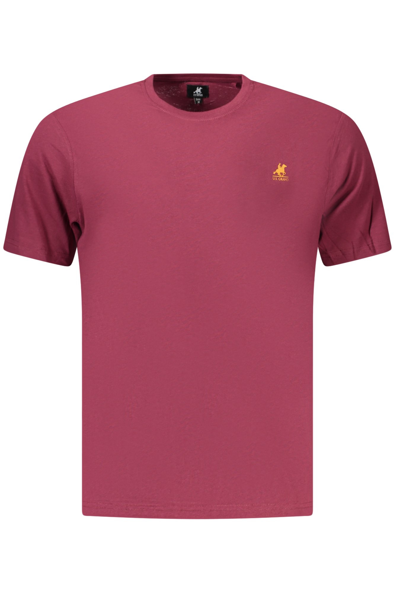 Червена мъжка тениска с къс ръкав