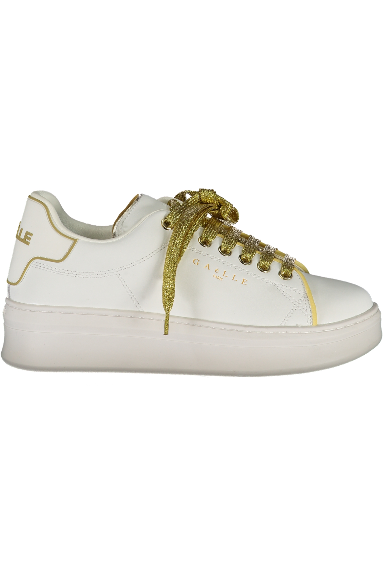 GAELLE PARIS WHITE WOMENS SPORTS SHOES