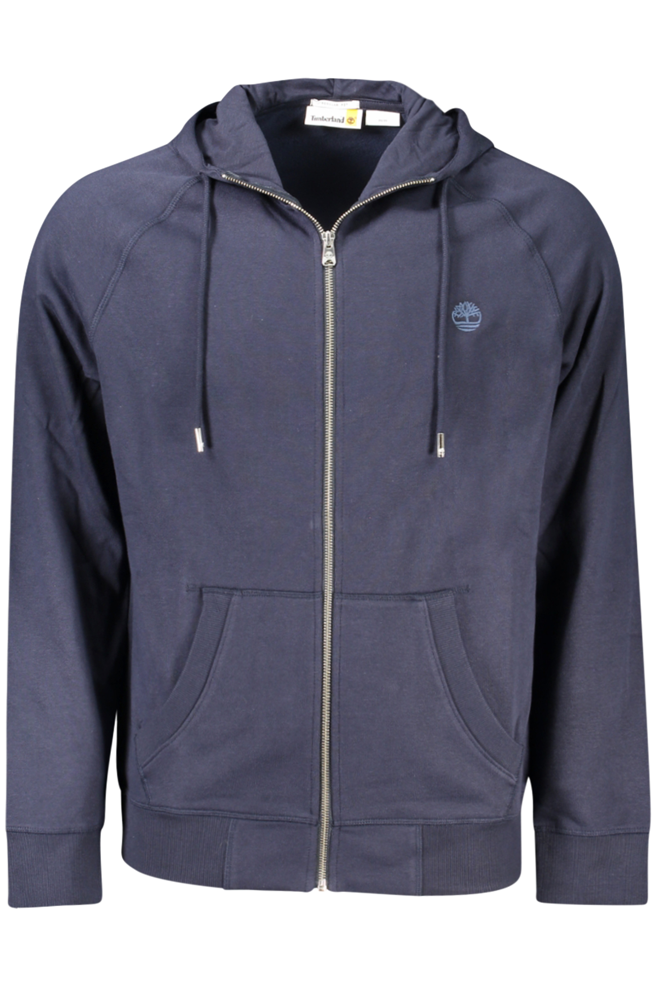 TIMBERLAND MENS ZIP-UP SWEATSHIRT BLUE