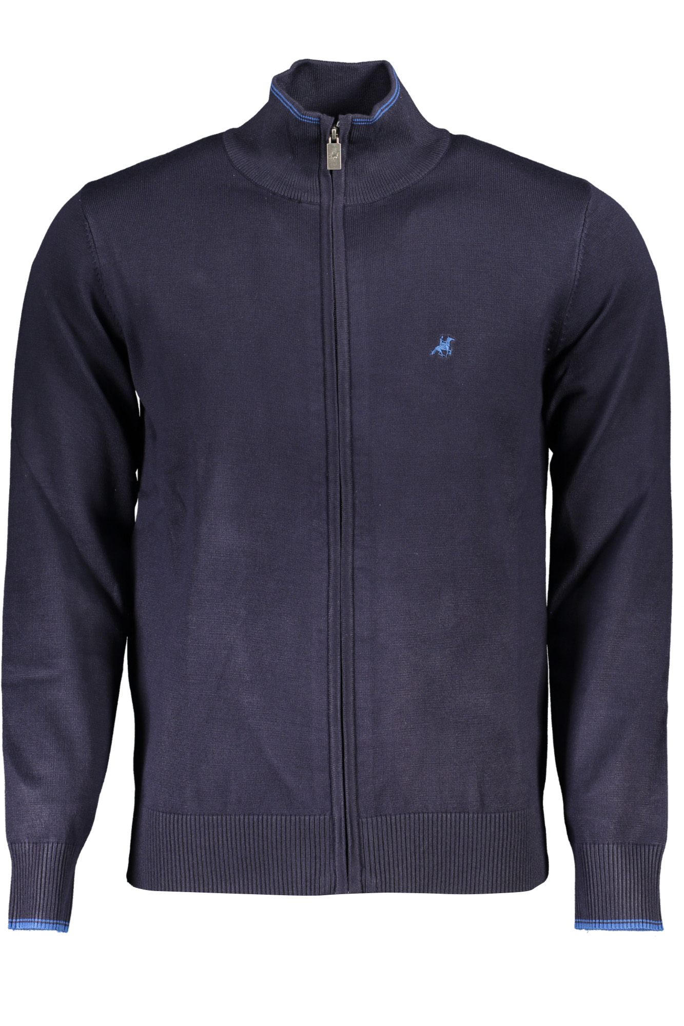 US GRAND POLO CARDIGAN MENS BLUE