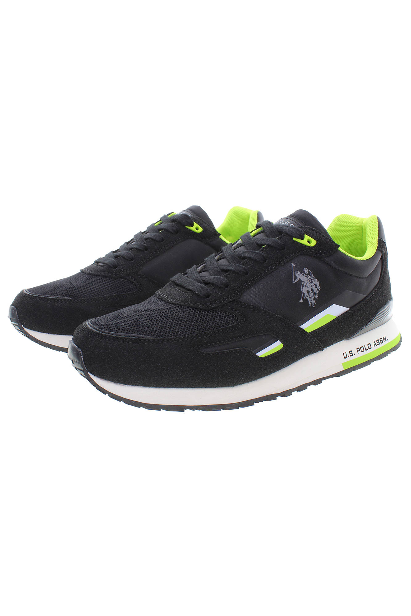 US POLO BEST PRICE BLACK MAN SPORT SHOES