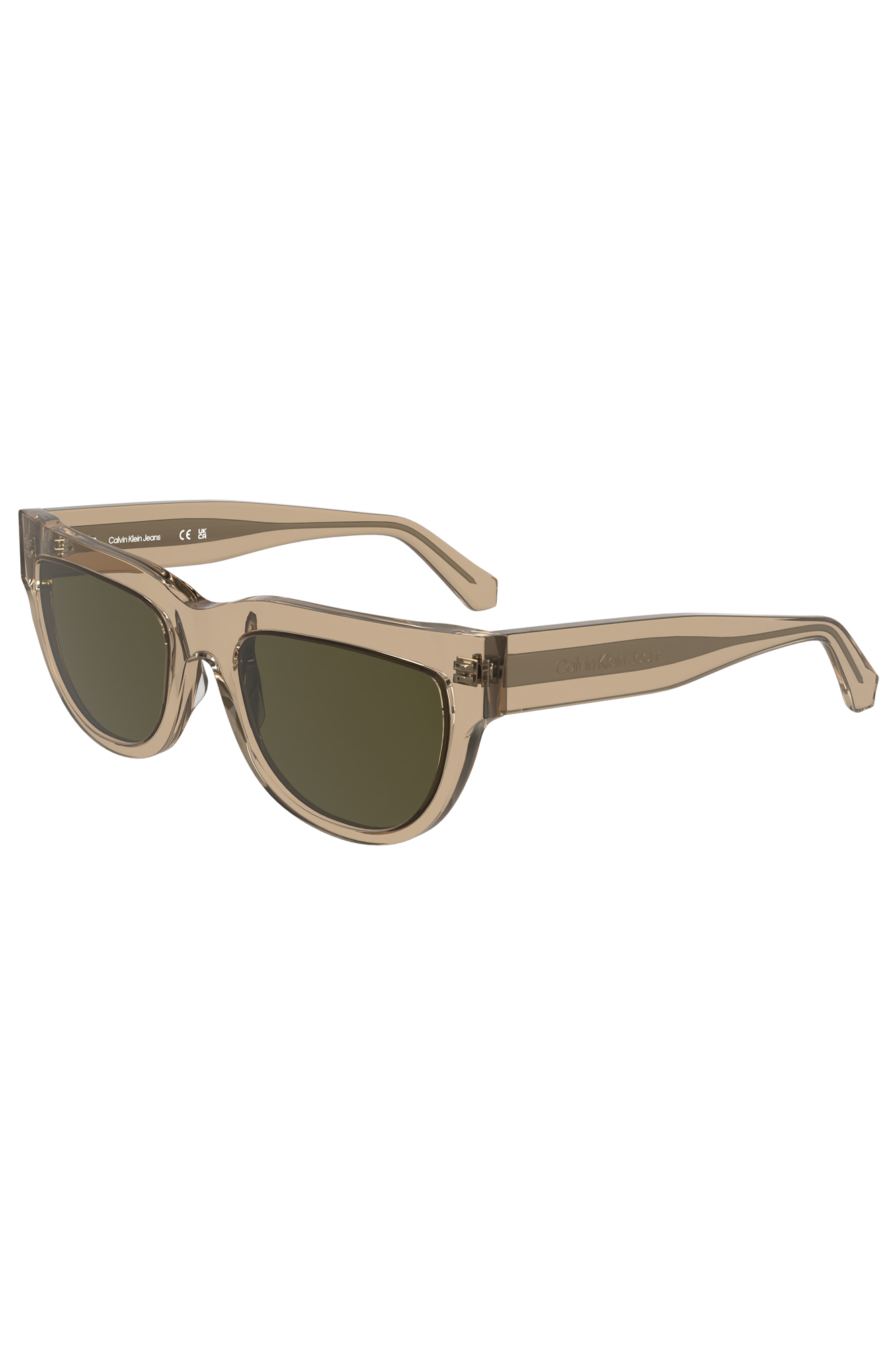 CALVIN KLEIN WOMEN&#039;S SUNGLASSES BROWN
