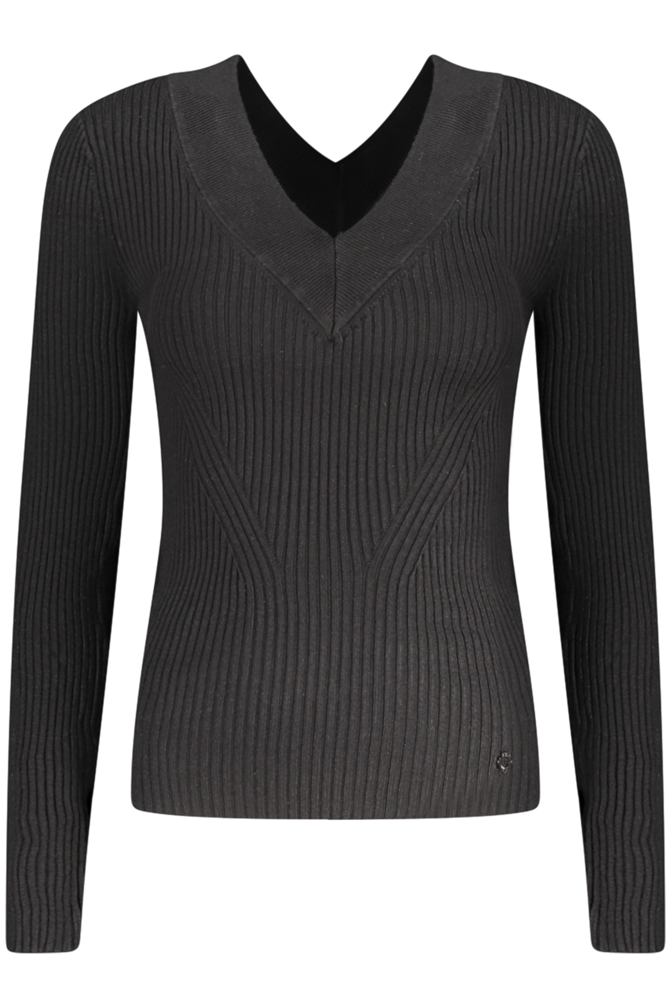 GUESS JEANS WOMEN&#039;S BLACK SWEATER