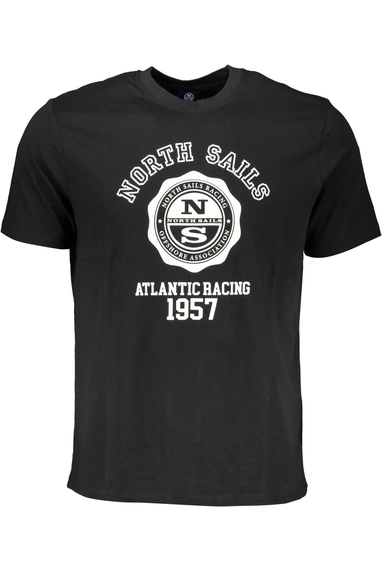 NORTH SAILS MENS SHORT SLEEVE T-SHIRT BLACK